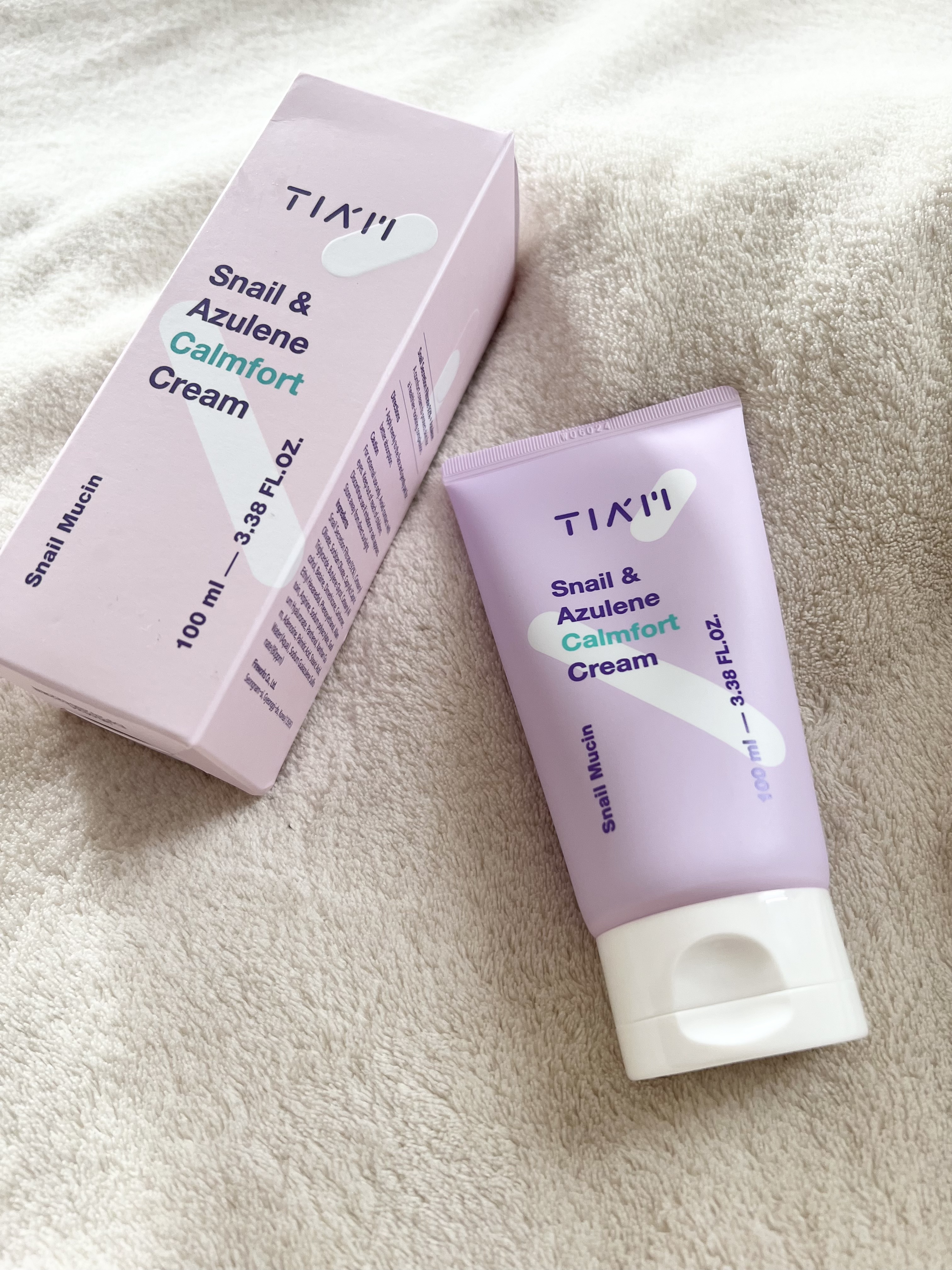 Snail&Azlene カームフォートクリーム/TIAM/フェイスクリームを使ったクチコミ（1枚目）