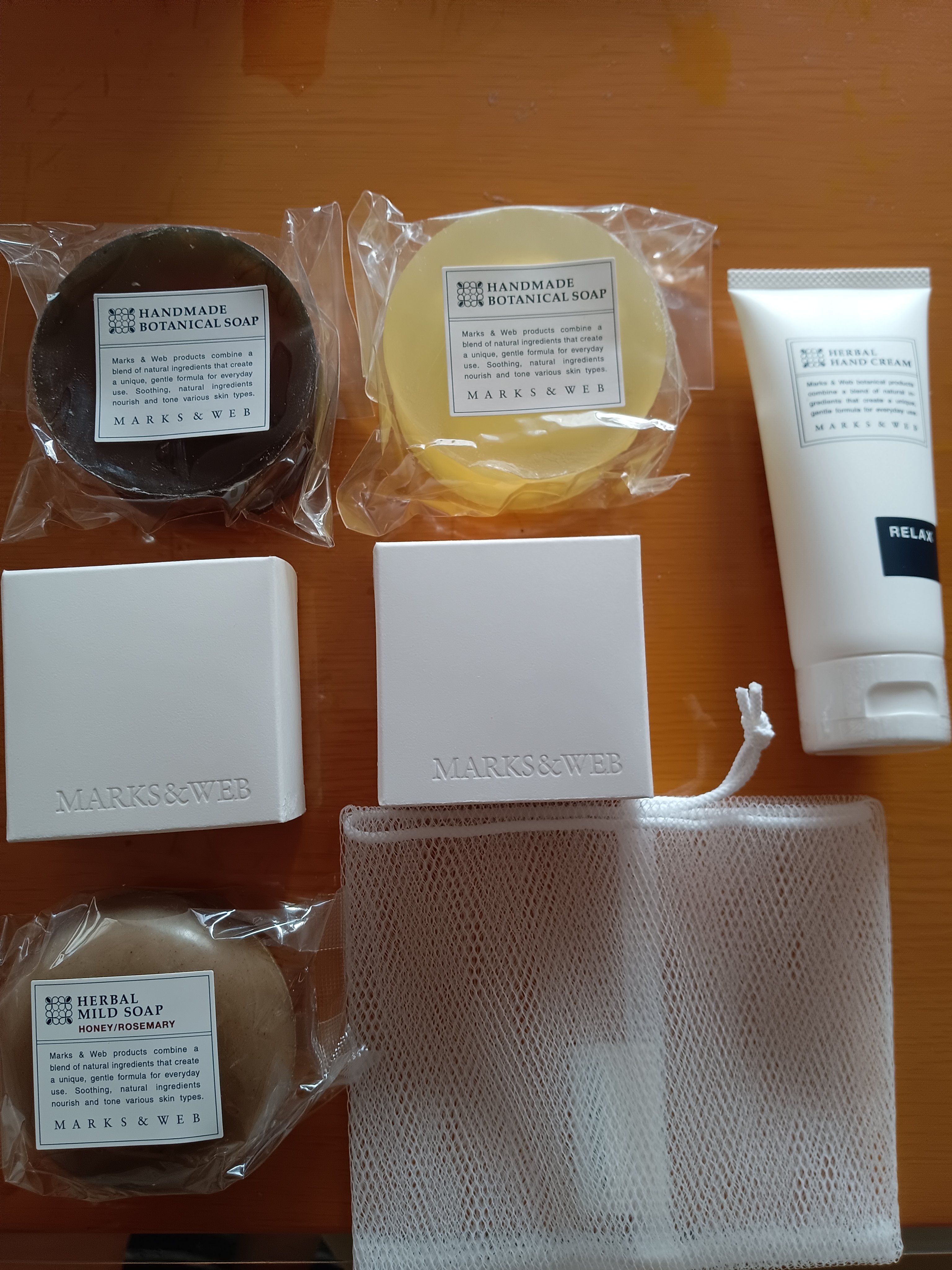 ハーバルマイルドソープ ハチミツ/ローズマリー/MARKS&WEB/ボディ石鹸を使ったクチコミ（1枚目）