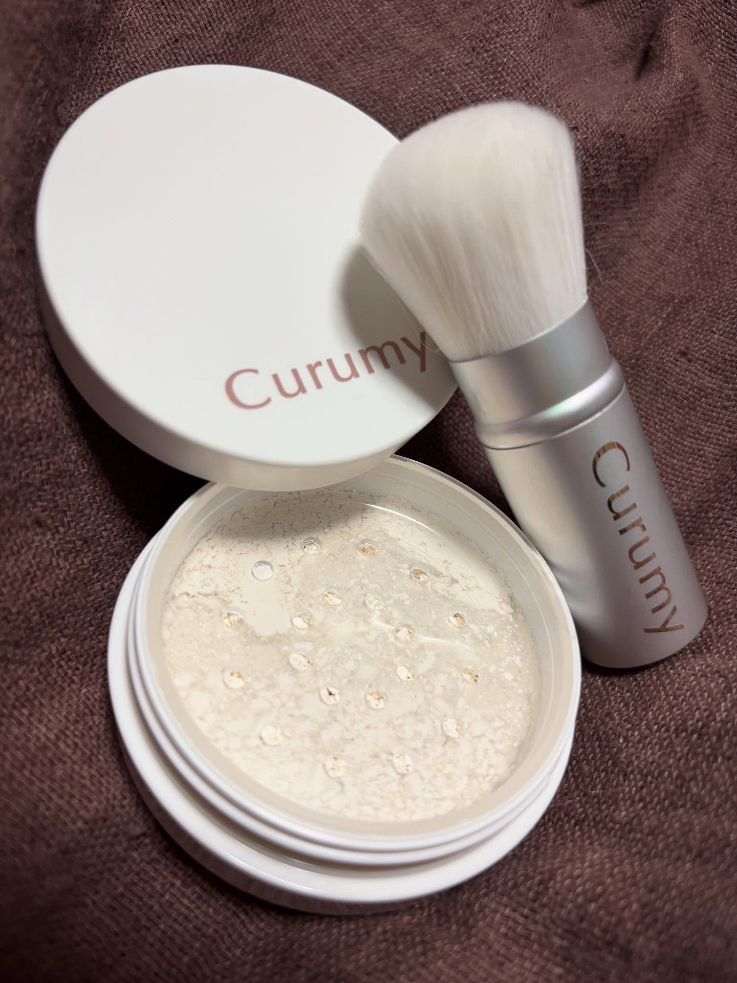 Curumy シルキースキンパウダー/Curumy/ルースパウダーを使ったクチコミ（1枚目）