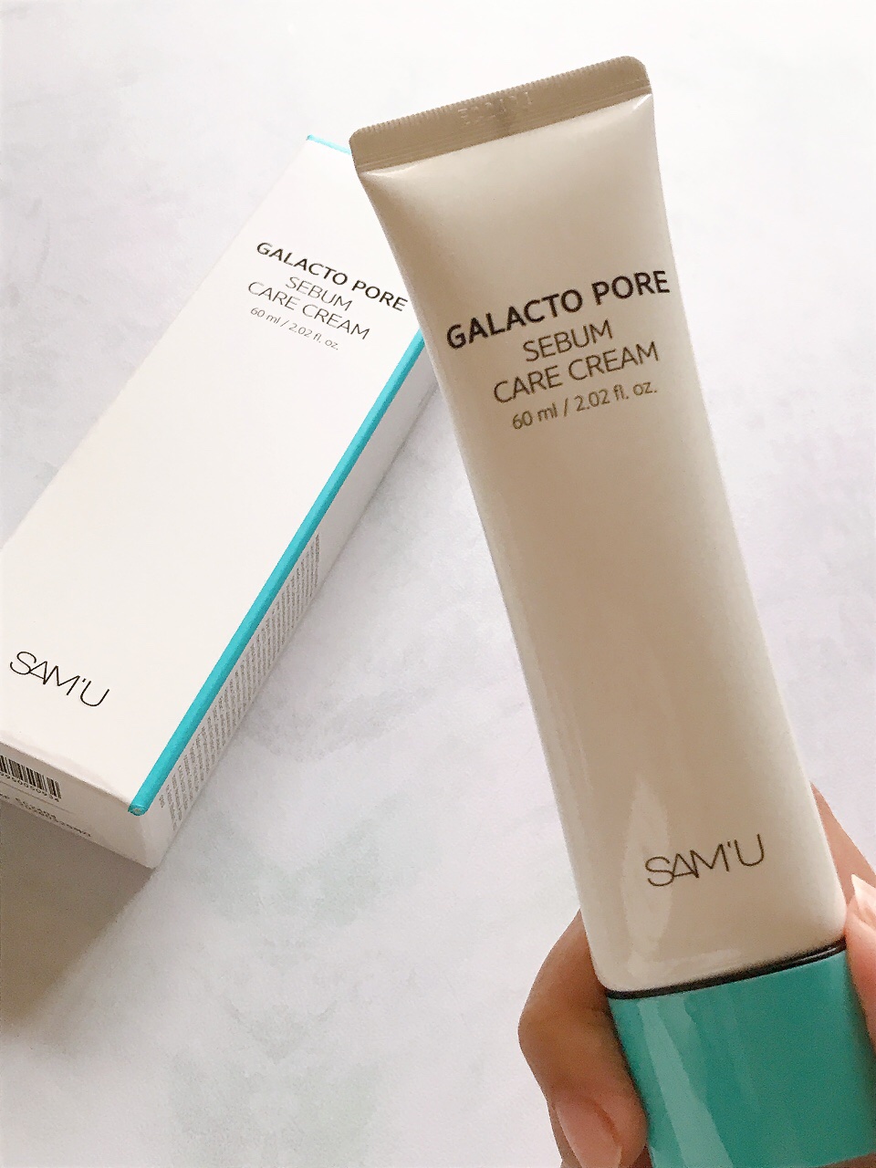 SAM'U様からいただきました！

ガラクトポアセバムケアクリームはレチノール×ナイアシンアミド配合で毛穴目立ちが気になる肌にアプローチしてくれるそう。
 肌にみずみずしさを届けながら、べたづかず、すこやかに整えるセバムケアクリームなのだそ