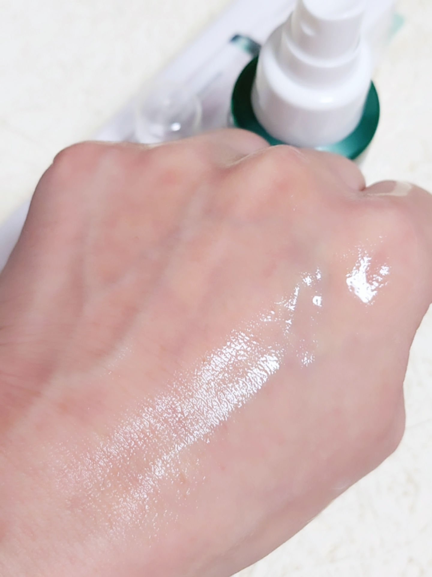 グリーンパールセ―ション ティーツリー ケア ボディースプレー/KLAVUU/ミスト状化粧水を使ったクチコミ（3枚目）