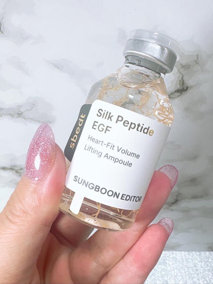 シルクペプチドインテンシブリフティングアンプル/SUNGBOON EDITOR(成分エディター)/美容液を使ったクチコミ(4枚目)