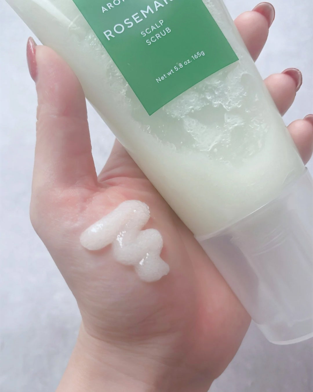 ローズマリー スカルプ スクラブ/AROMATICA/ヘッドスクラブを使ったクチコミ(3枚目)