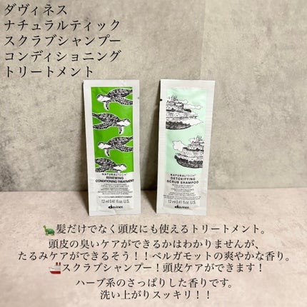 ナチュラルテック シャンプー<RN>/コンディショニング トリートメント<RN> シャンプー250ml/ダヴィネス/サロンシャンプーの画像