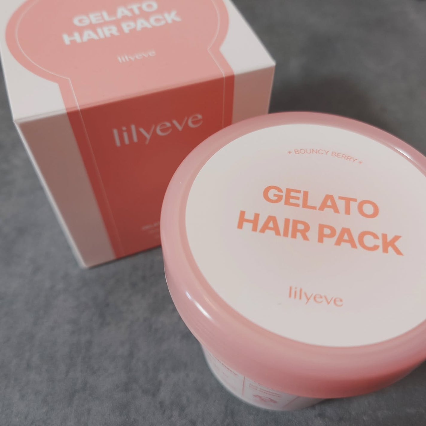 リペアターンジェラートヘアパック バウンシーベリー/リリーイブ/洗い流すヘアトリートメントを使ったクチコミ(2枚目)