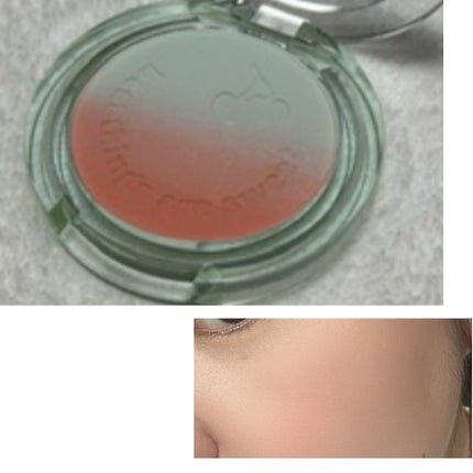 ピュア ブラッシュド カスタム チーク/PERIPERA/パウダーチークを使ったクチコミ(5枚目)