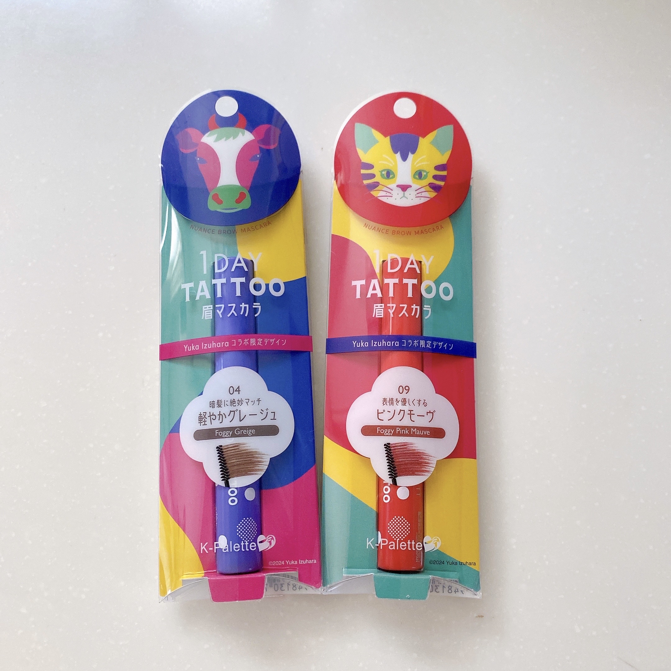 ニュアンスブロウマスカラ/K-パレット/眉マスカラを使ったクチコミ（1枚目）
