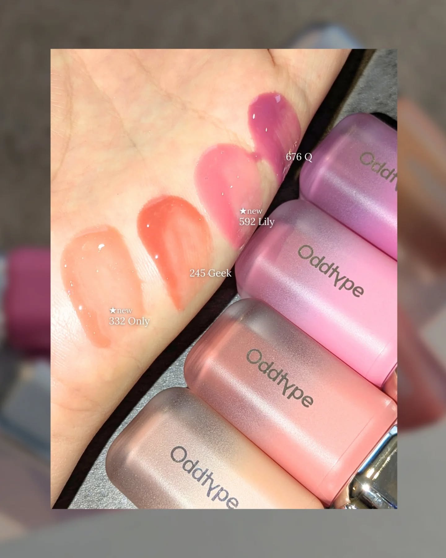 アンシーン バルーンティント/Oddtype/リップティントを使ったクチコミ（3枚目）