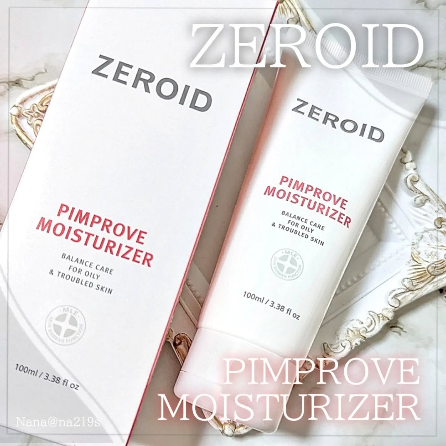 ピンプローブモイスチャーライザー/ZEROID/フェイスクリームを使ったクチコミ（1枚目）