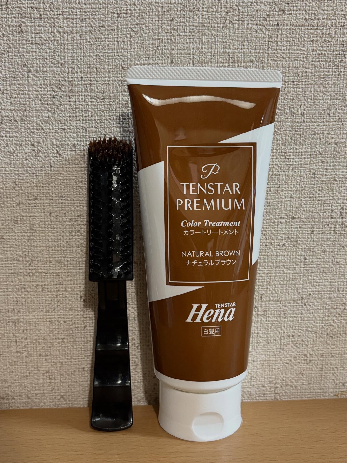 テンスターHenaプレミアム　カラートリートメント/テンスターHenaプレミアム/ヘアカラーを使ったクチコミ（2枚目）