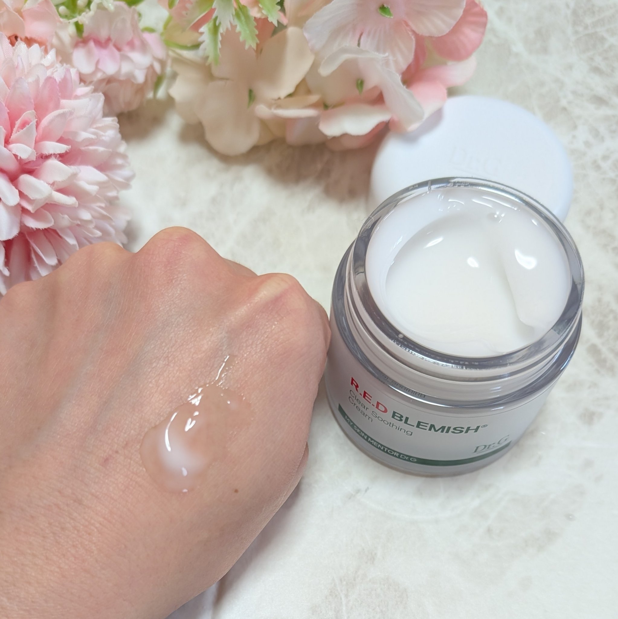 レッドブレミッシュ クリアスージングクリーム/Dr.G/フェイスクリームを使ったクチコミ（3枚目）