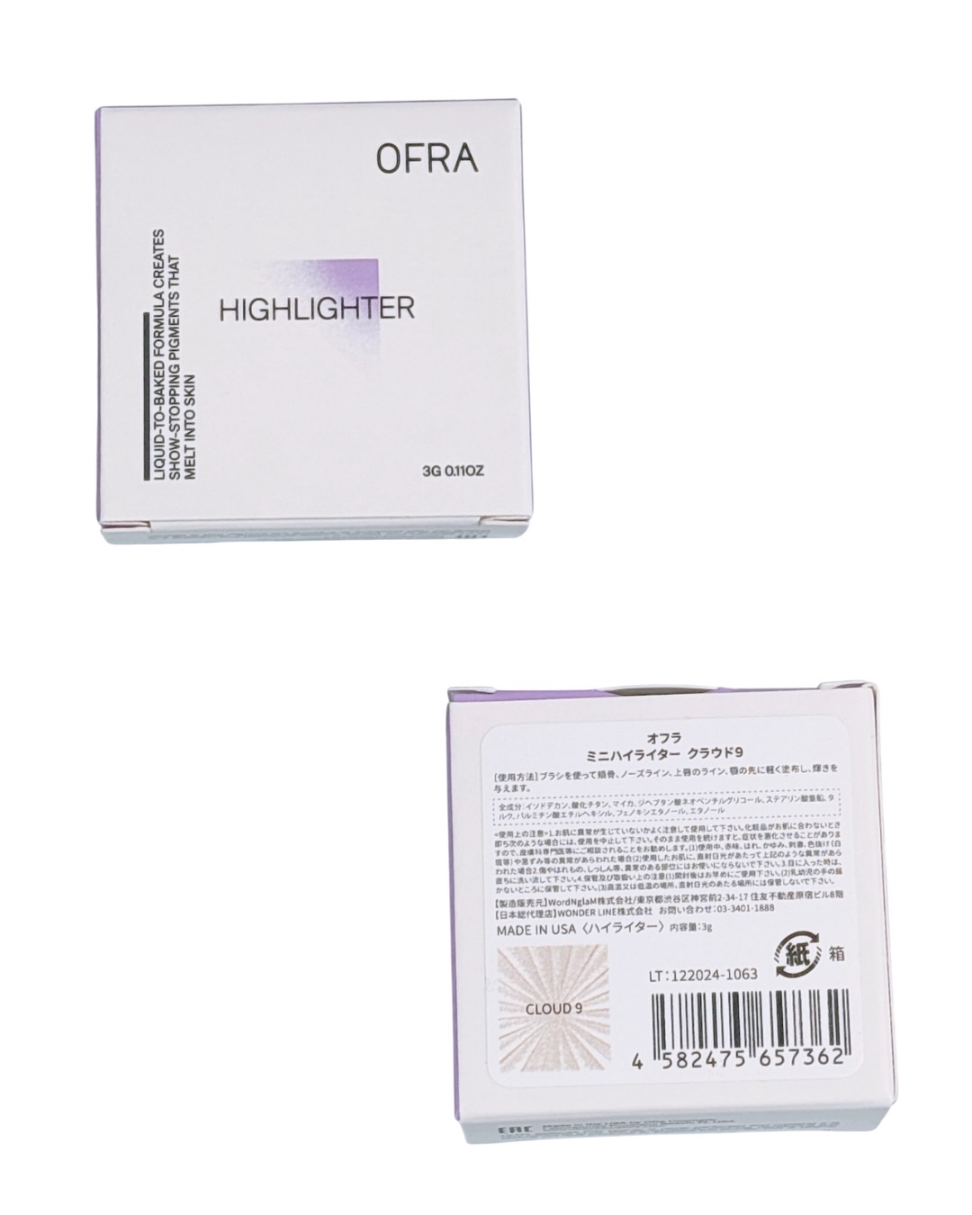 OFRA mini Highlighter/Ofra Cosmetics/パウダーハイライトを使ったクチコミ（2枚目）