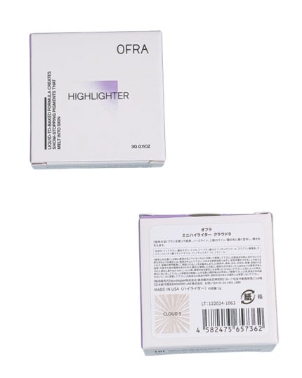 OFRA mini Highlighter/Ofra Cosmetics/パウダーハイライトを使ったクチコミ(2枚目)