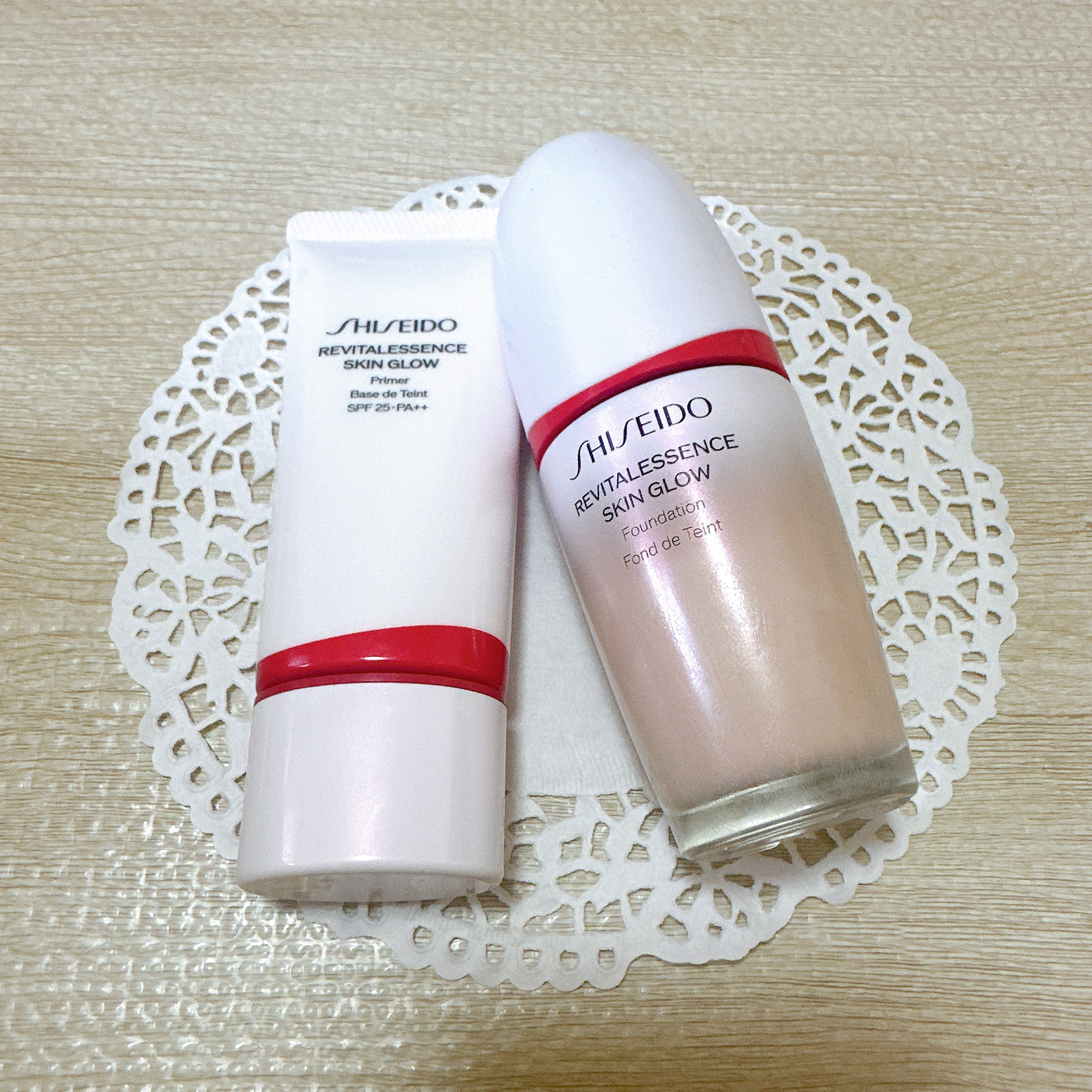エッセンス スキングロウ ファンデーション/SHISEIDO/リキッドファンデーションを使ったクチコミ（2枚目）