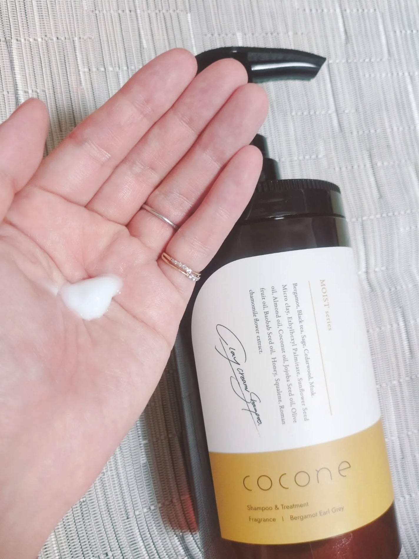 クレイクリームシャンプー(モイスト)/cocone/市販シャンプーを使ったクチコミ(2枚目)