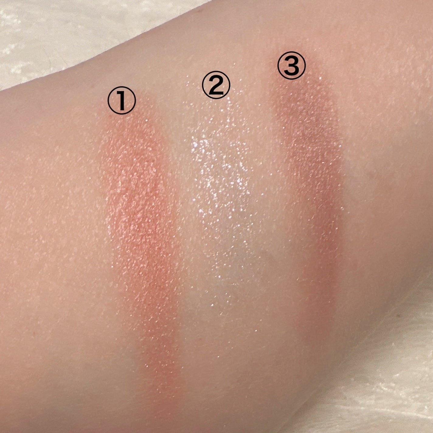 ジューシーピュアアイズ/キャンメイク/アイシャドウパレットを使ったクチコミ(3枚目)