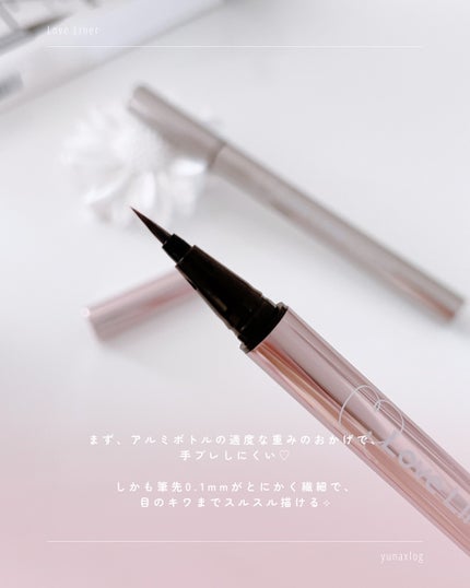 リキッドアイライナーR5/ラブ・ライナー/リキッドアイライナーを使ったクチコミ(3枚目)