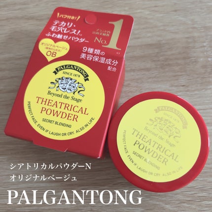 シアトリカルパウダーN/パルガントン/ルースパウダーを使ったクチコミ(1枚目)