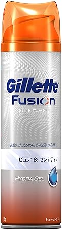 ジレット フュージョンシェービングジェルピュアセンシティブ