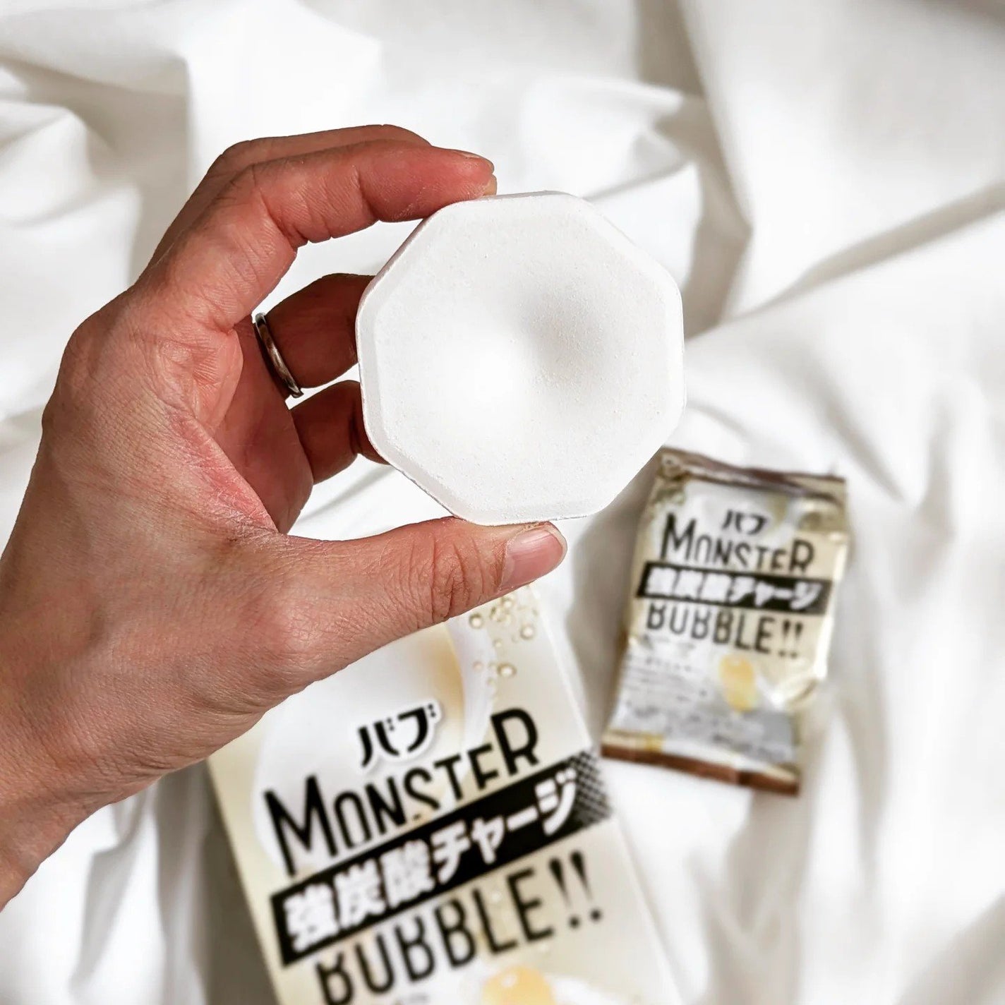 バブ モンスターバブル よくばりミルキー/バブ/炭酸系入浴剤を使ったクチコミ(3枚目)