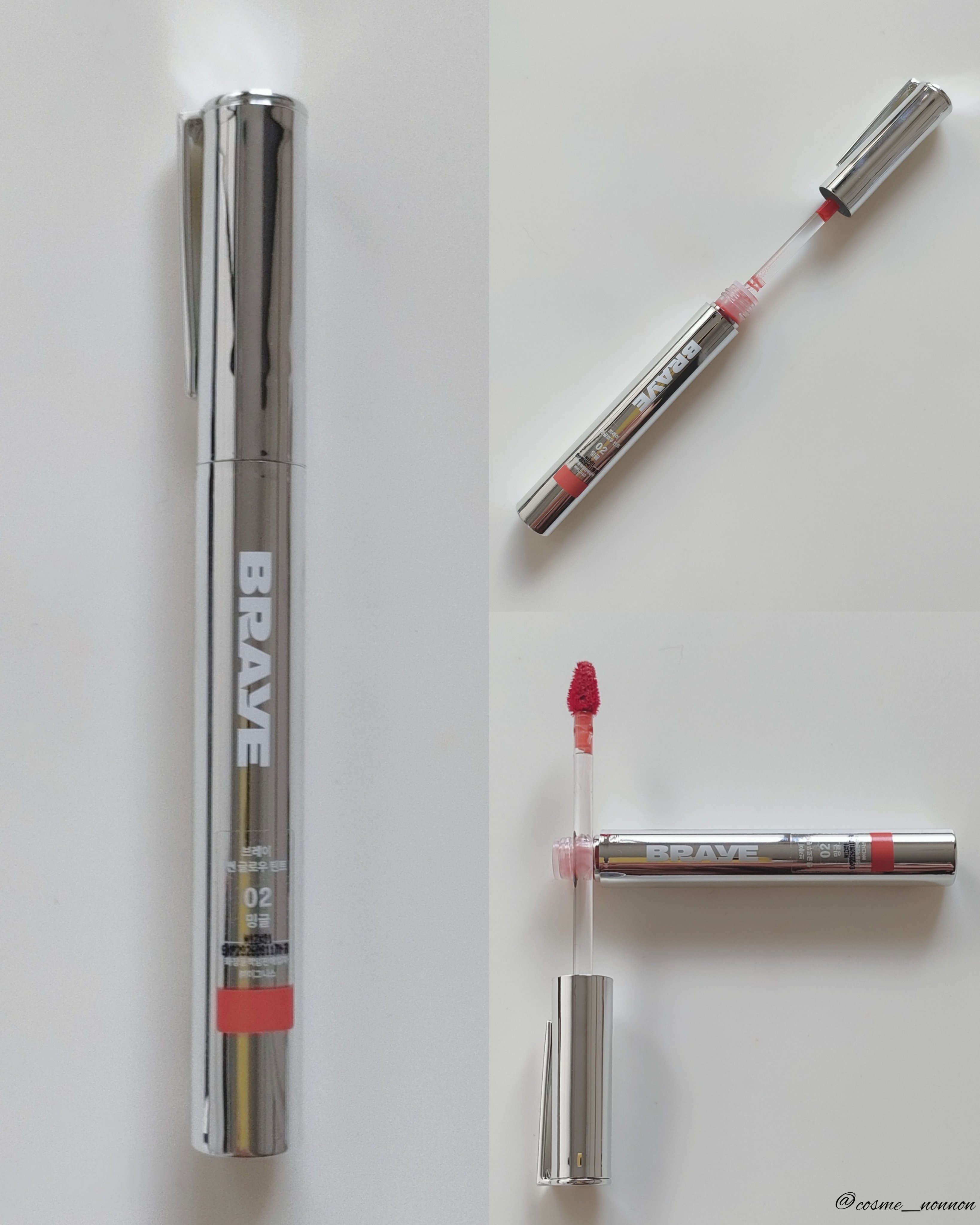 THIN GLOW TINT/BRAYE/口紅を使ったクチコミ（2枚目）