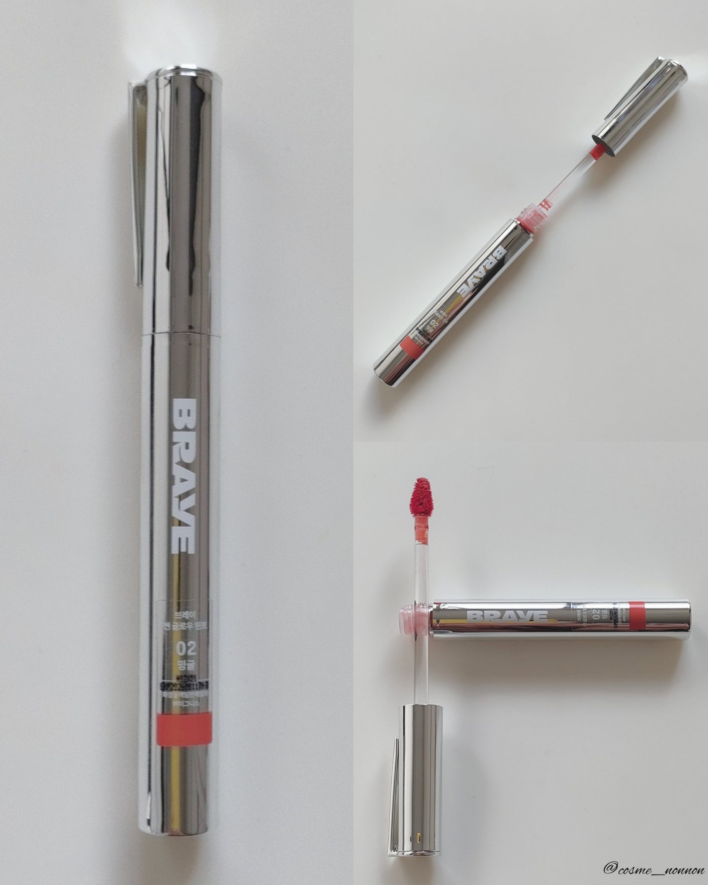 THIN GLOW TINT/BRAYE/口紅を使ったクチコミ(2枚目)