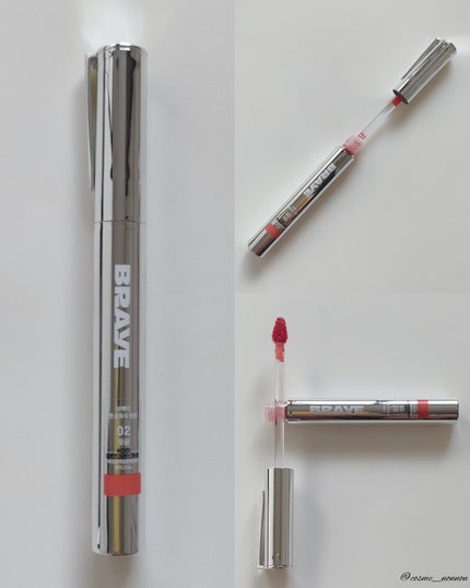 THIN GLOW TINT/BRAYE/口紅を使ったクチコミ(2枚目)