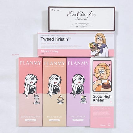 エバーカラーワンデー ナチュラル/エバーカラー/ワンデー(1DAY)カラコンを使ったクチコミ(8枚目)