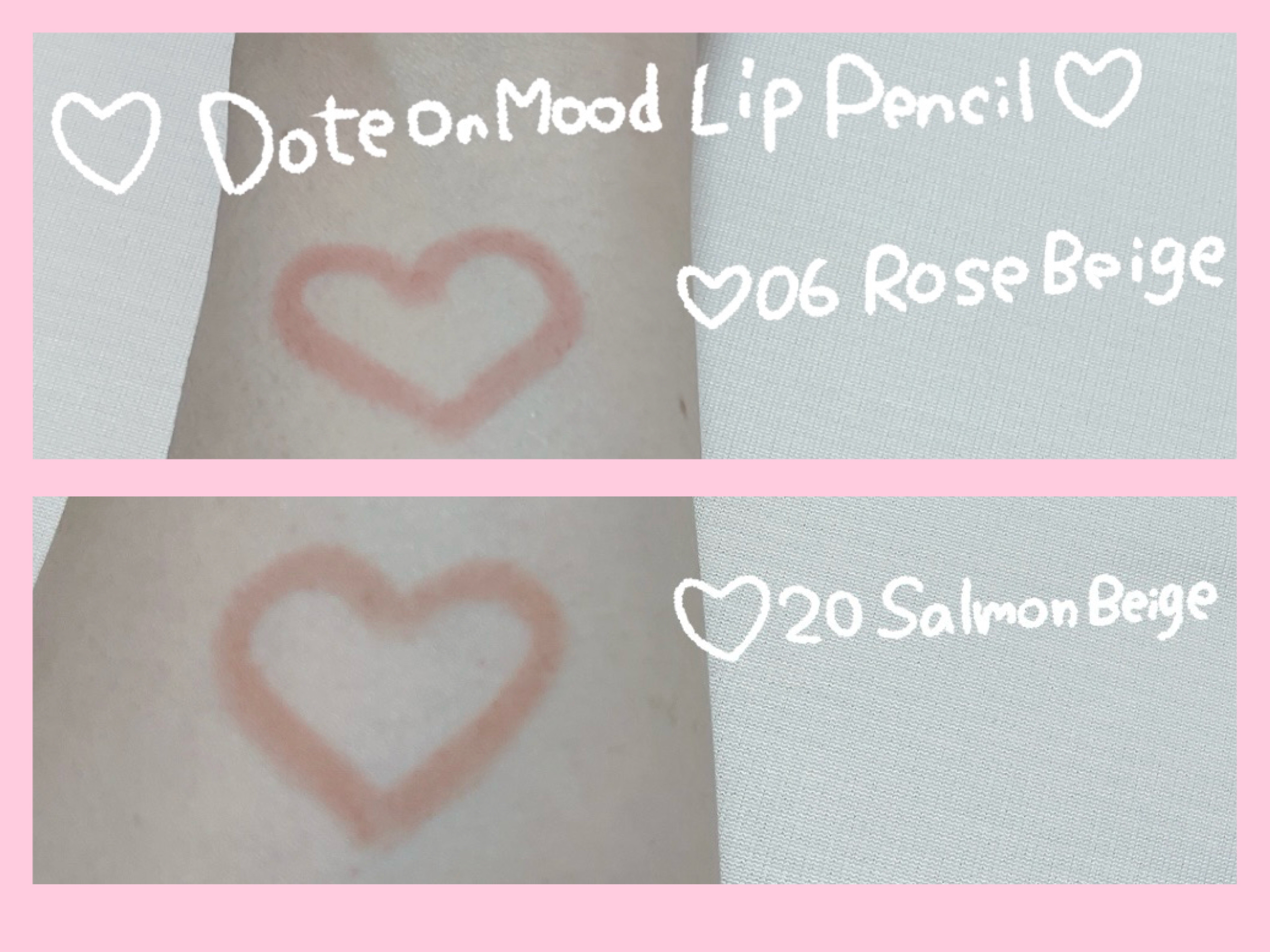 ドットオンムードリップペンシル/Heart Percent/リップライナーを使ったクチコミ（2枚目）