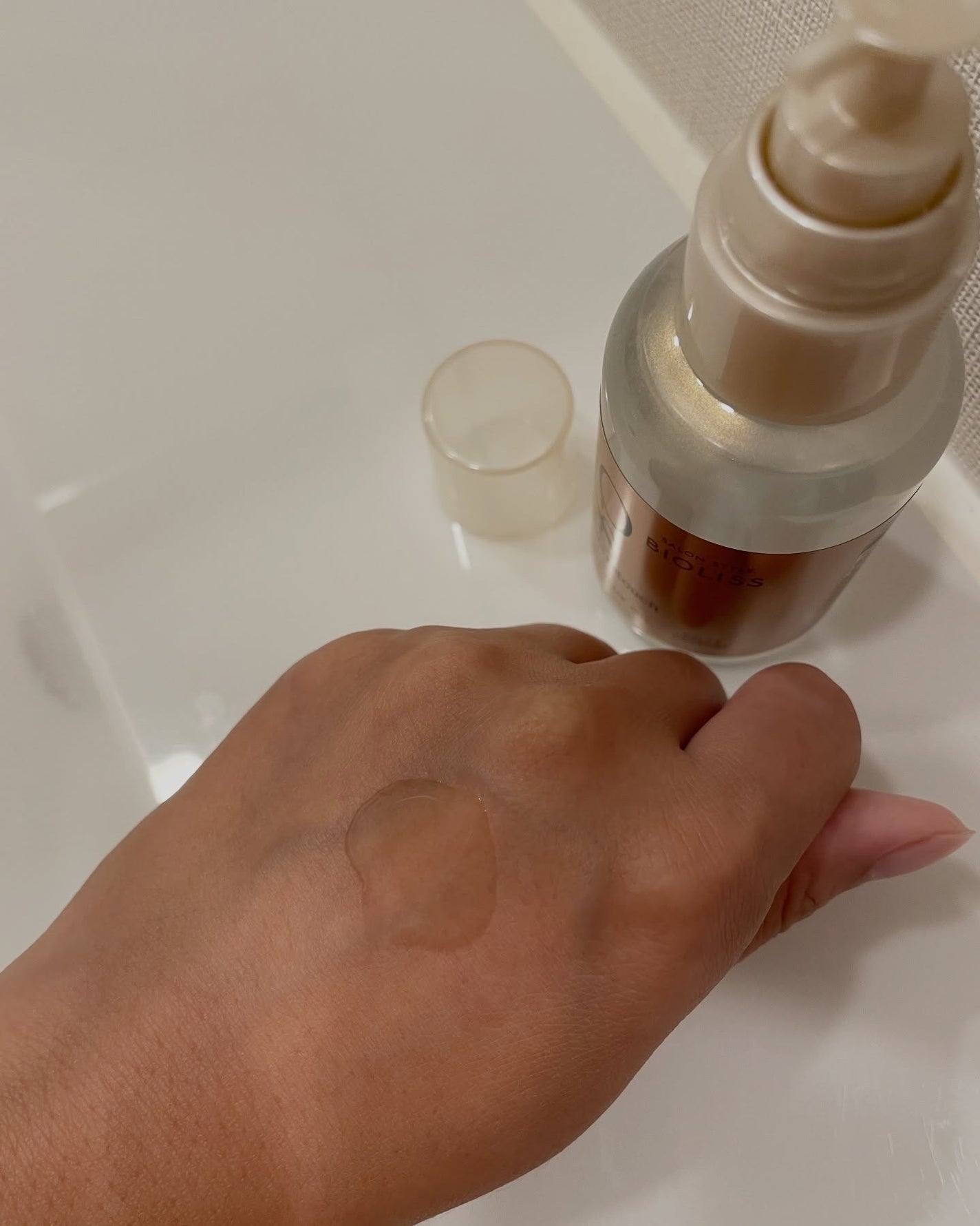 SS ビオリス ピュアレタッチ キューティクルリペア ヘアオイル/SSビオリス/ヘアオイルを使ったクチコミ(5枚目)