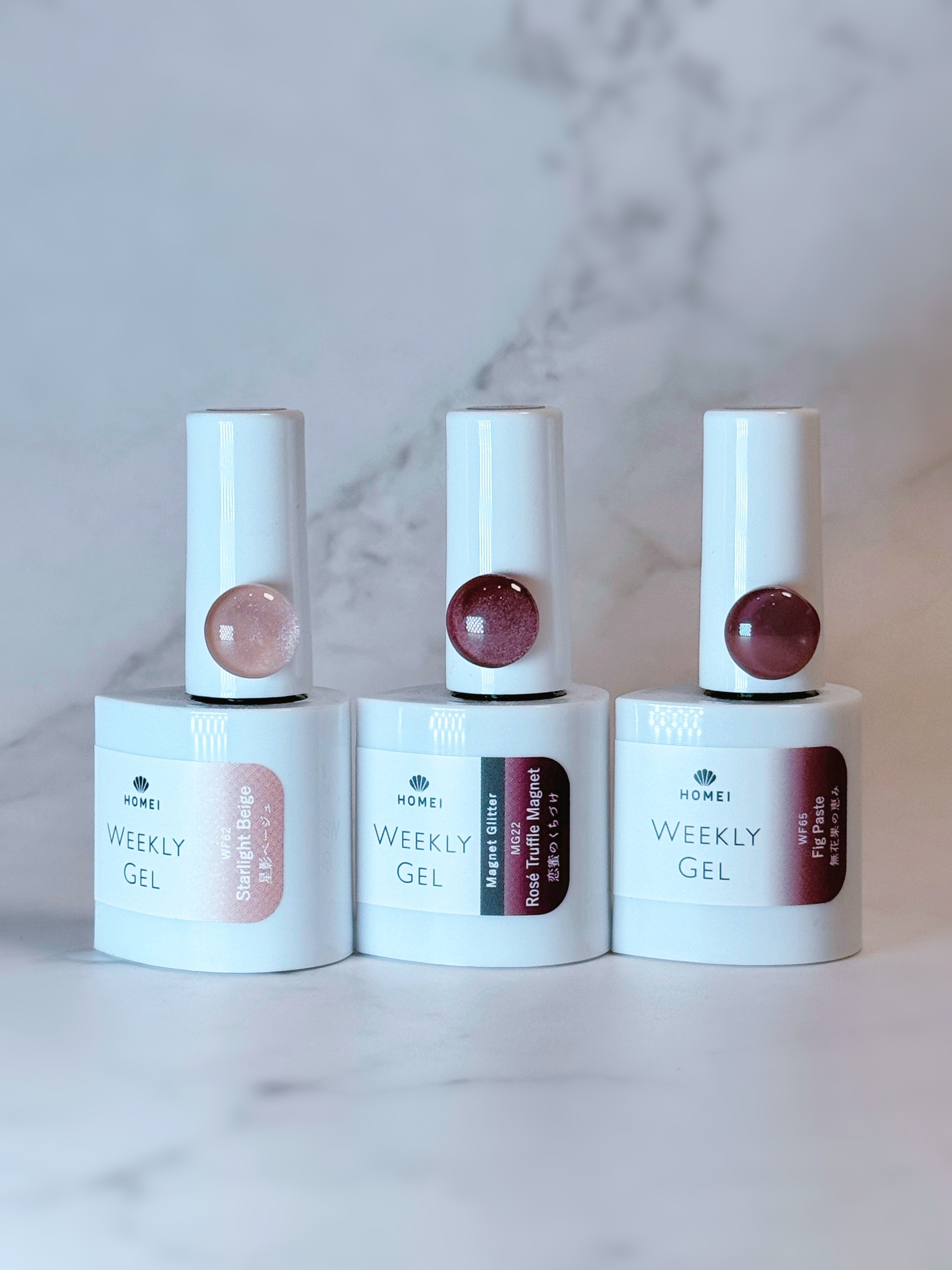 HOMEI ウィークリージェル/HOMEI/ジェルネイルを使ったクチコミ（3枚目）