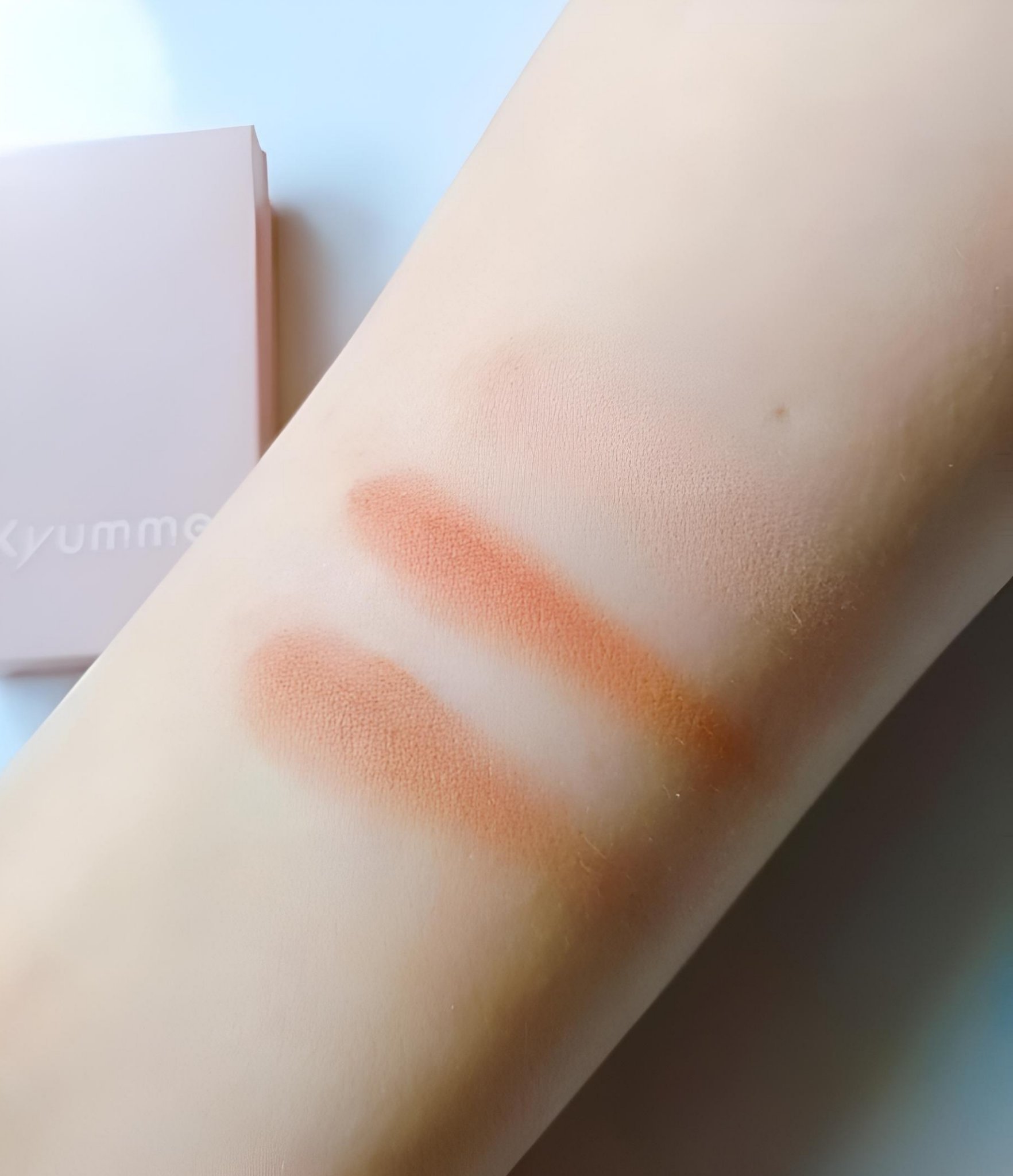 KM アイブロウパウダー/DAISO/パウダーアイブロウを使ったクチコミ（3枚目）