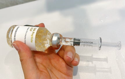 シルク ペプチド EGF ハートフィットボリューム リフティング アンプル/SUNGBOON EDITOR(成分エディター)/美容液を使ったクチコミ(4枚目)