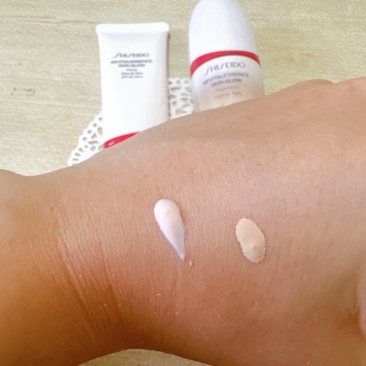 エッセンス スキングロウ ファンデーション/SHISEIDO/リキッドファンデーションを使ったクチコミ(3枚目)