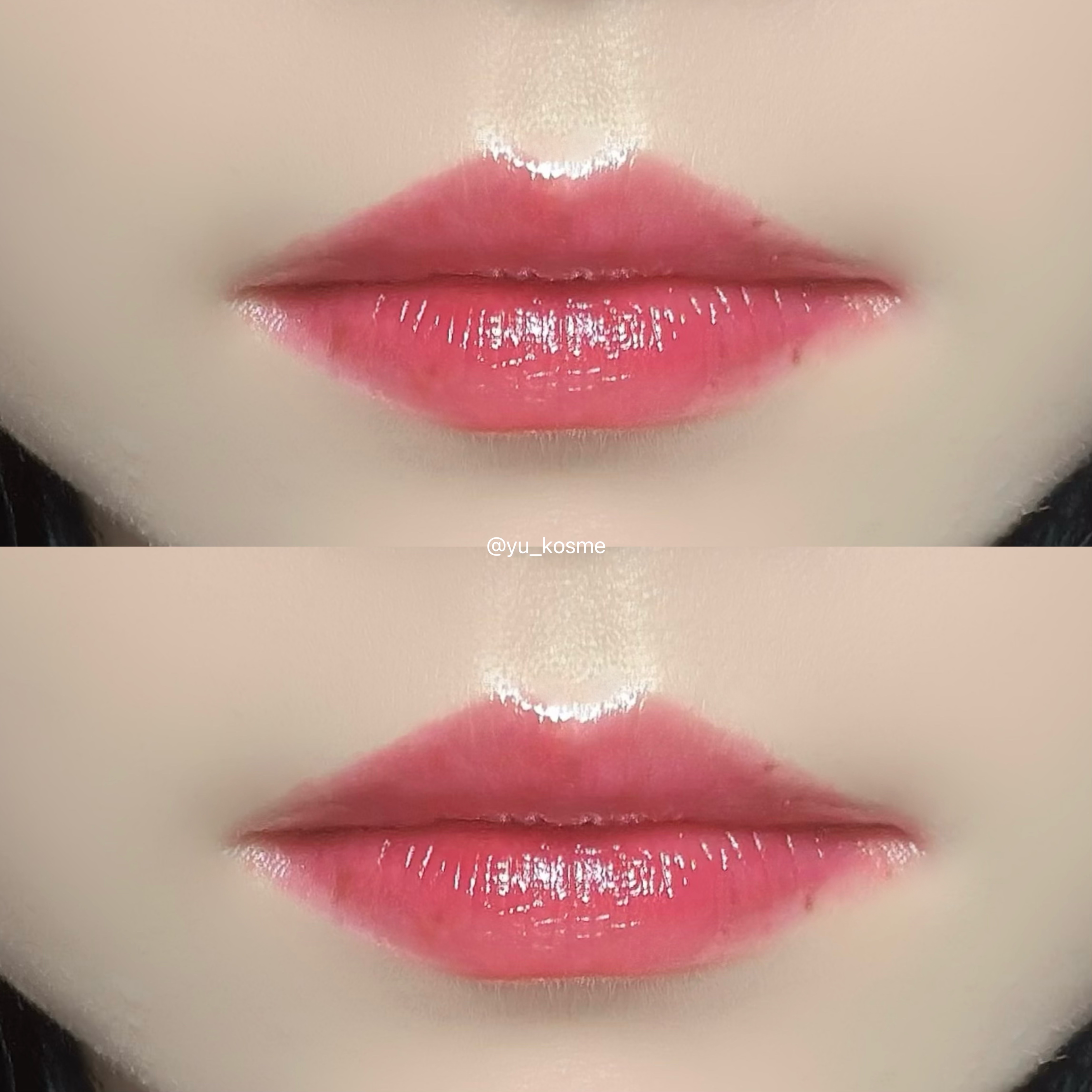 ブルーミングエディション サテングローリップ ステイン/DEAR DAHLIA/口紅を使ったクチコミ（3枚目）