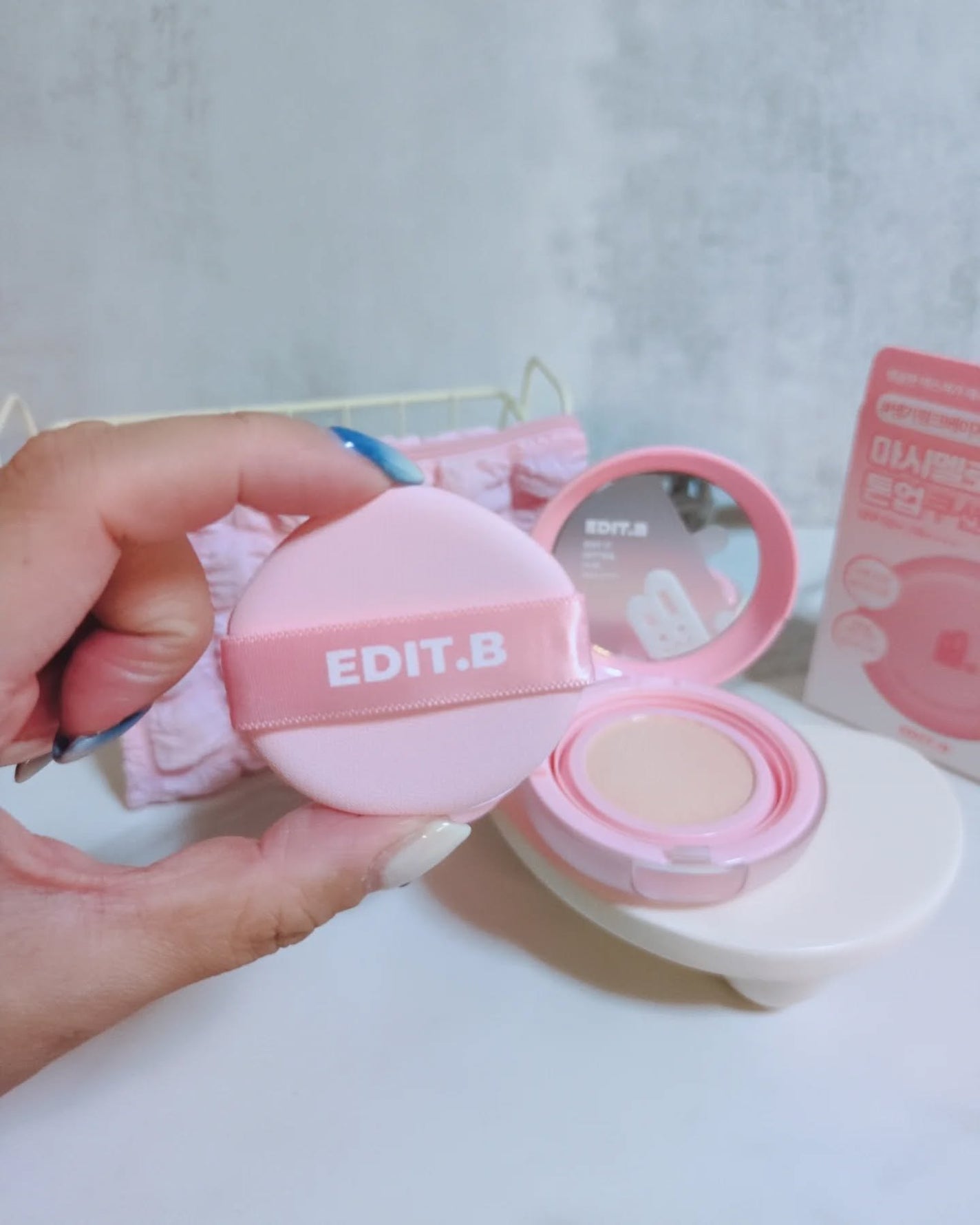 マシュマロトーンアップクッション/EDIT.B/クッションファンデーションを使ったクチコミ(4枚目)