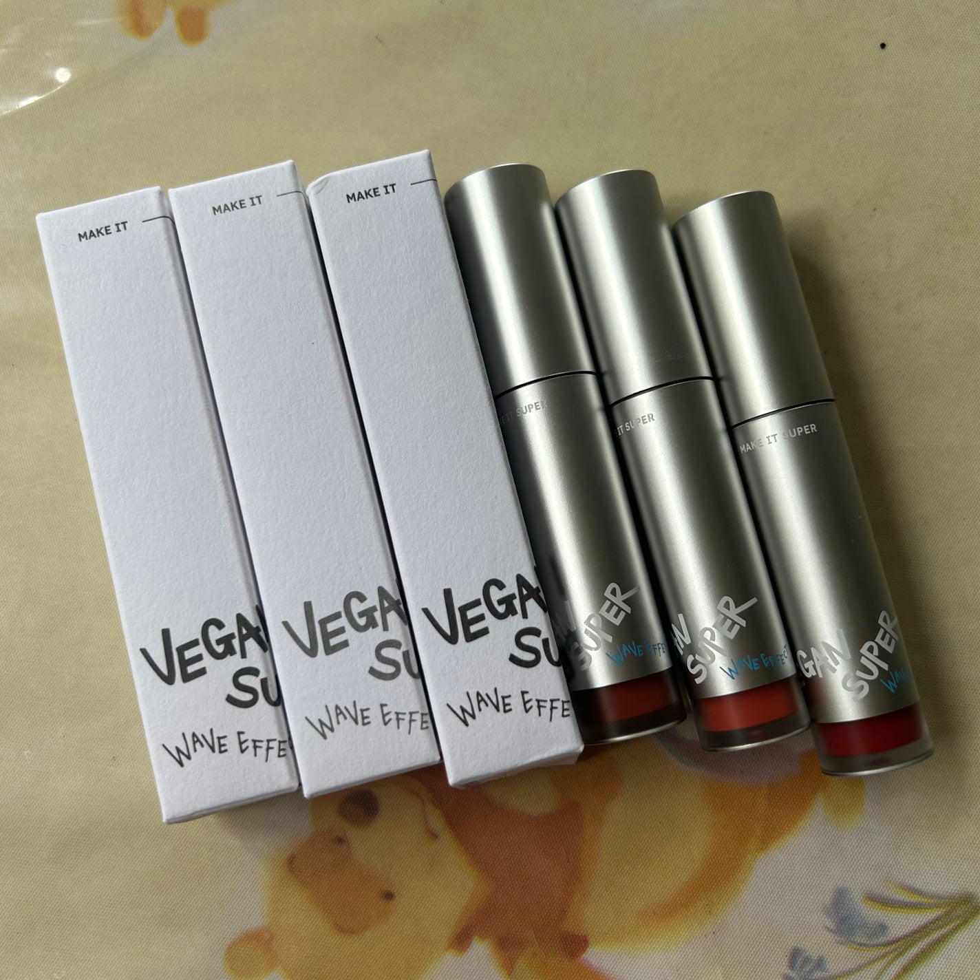 ヴィーガンスーパー ウェーブ ティント/VEGAN SUPER/リップティントを使ったクチコミ(1枚目)