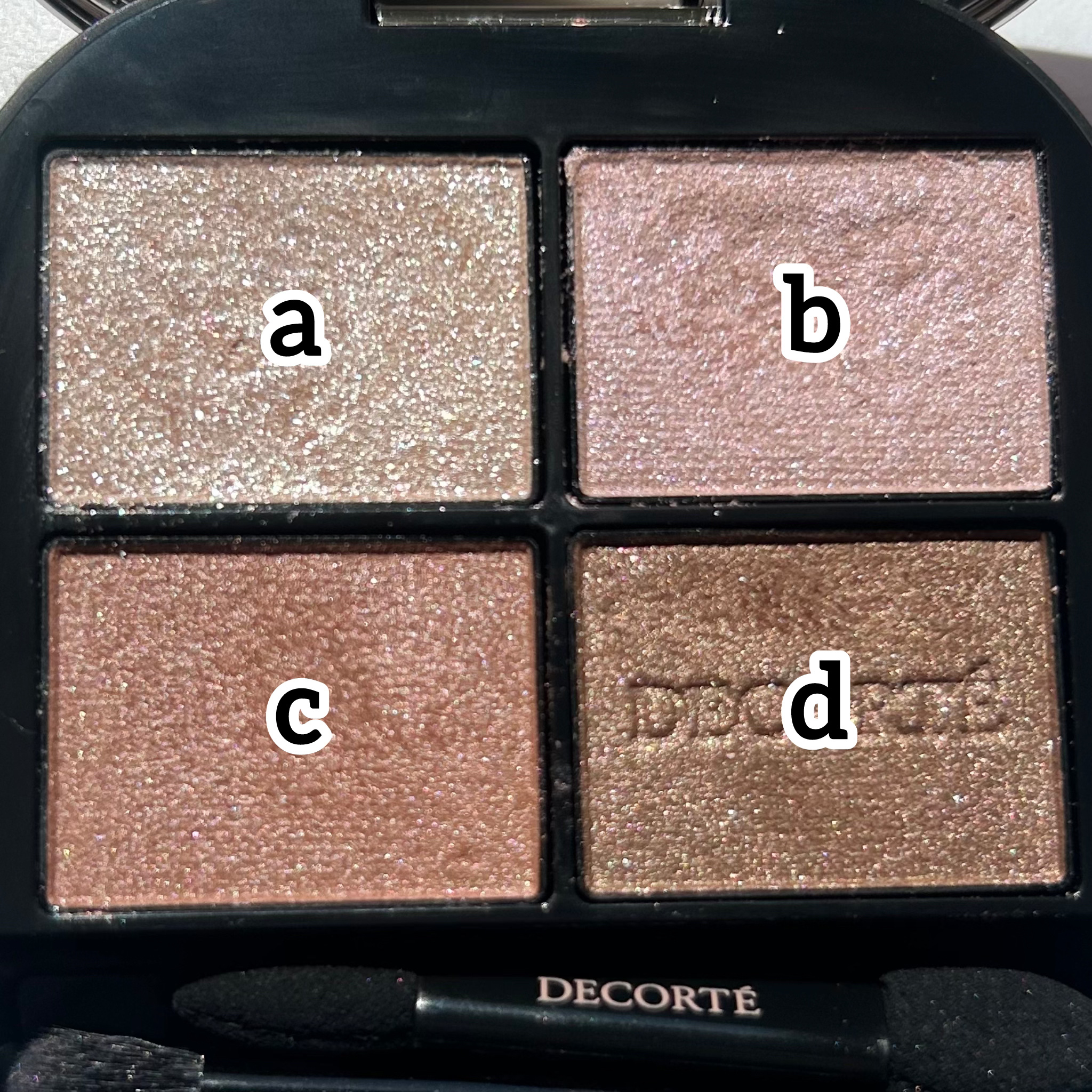 スキンシャドウ デザイニング パレット/DECORTÉ/アイシャドウパレットを使ったクチコミ（2枚目）