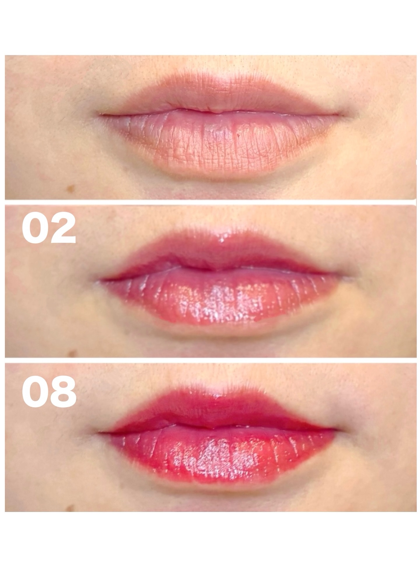 ジェントルキスグロウティント/Tooq/リップティントを使ったクチコミ（3枚目）