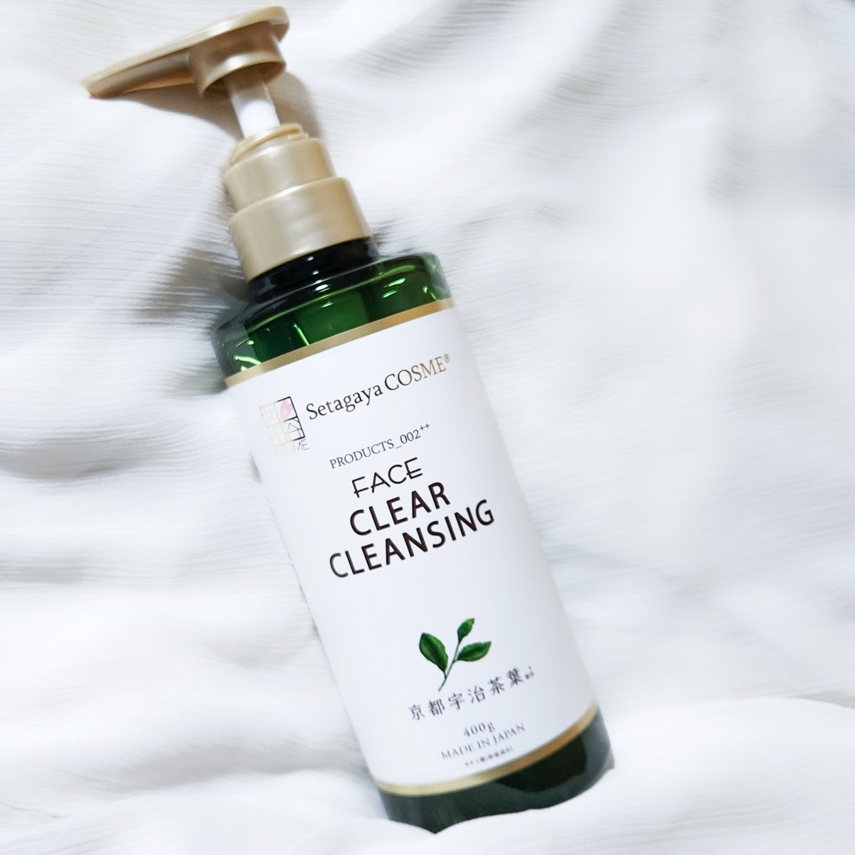 クリアクレンジング 京都宇治茶葉/世田谷コスメ/クレンジングジェルを使ったクチコミ(1枚目)