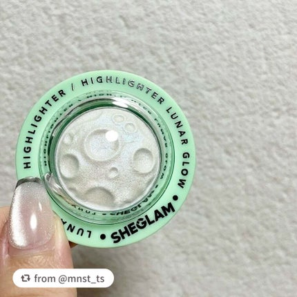 ルナグロウ ハイライター/SHEGLAM/パウダーハイライトを使ったクチコミ(4枚目)