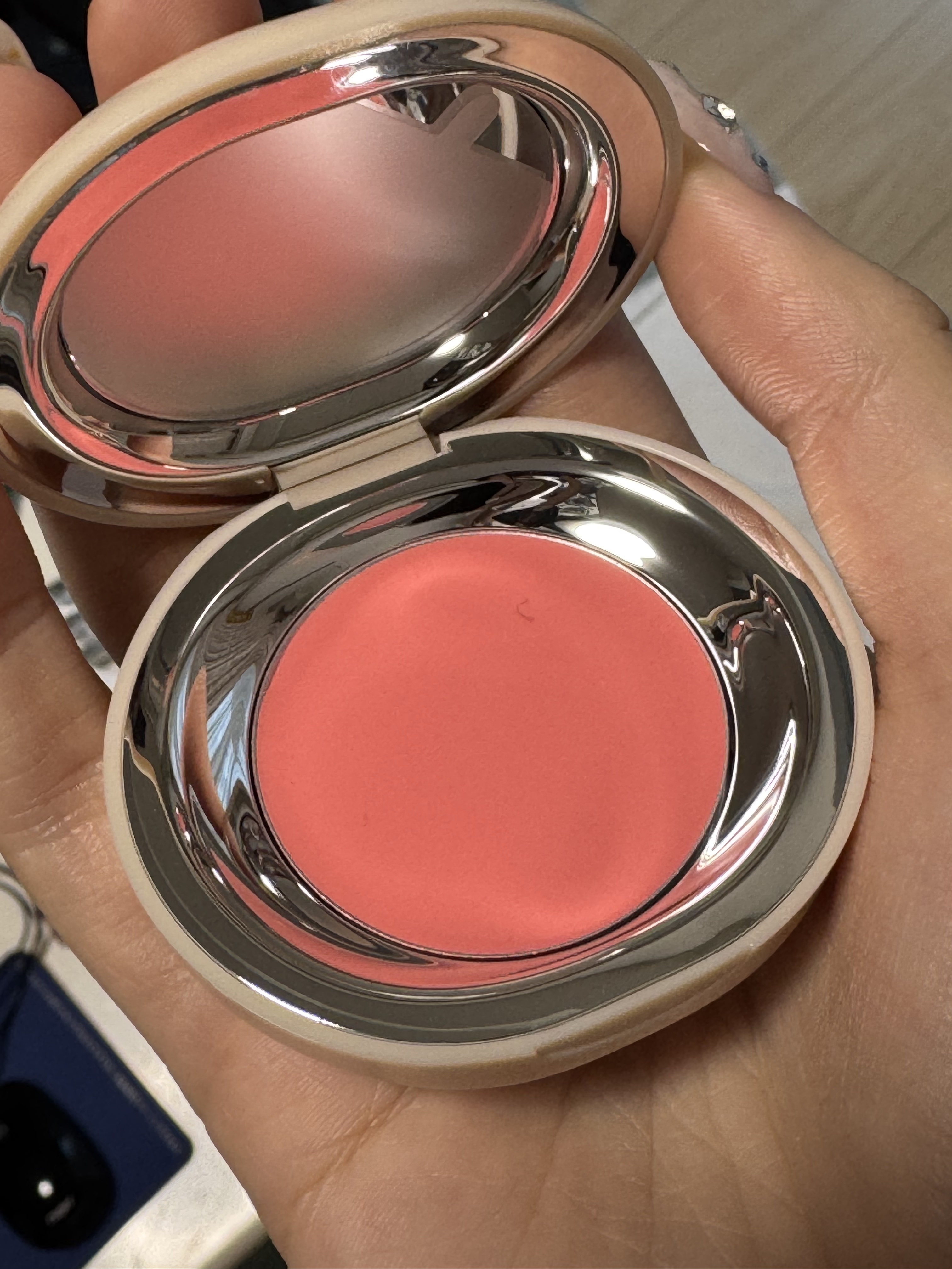 SATIN DOHWA BALM/Tooq/ジェル・クリームチークを使ったクチコミ（2枚目）