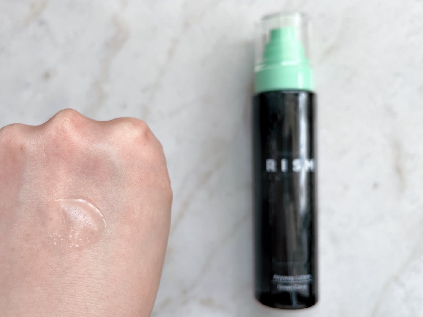 エニウェイ ローション グリーンシトラスの香り/RISM/ミスト状化粧水を使ったクチコミ(2枚目)