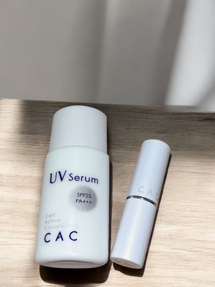 UNMIX モイスチャーバーム リッププライマーのクチコミ「プレゼントキャンペーンで
いただきました!
▶︎CACコンディショニング リップバーム 薄桜.....」(1枚目)