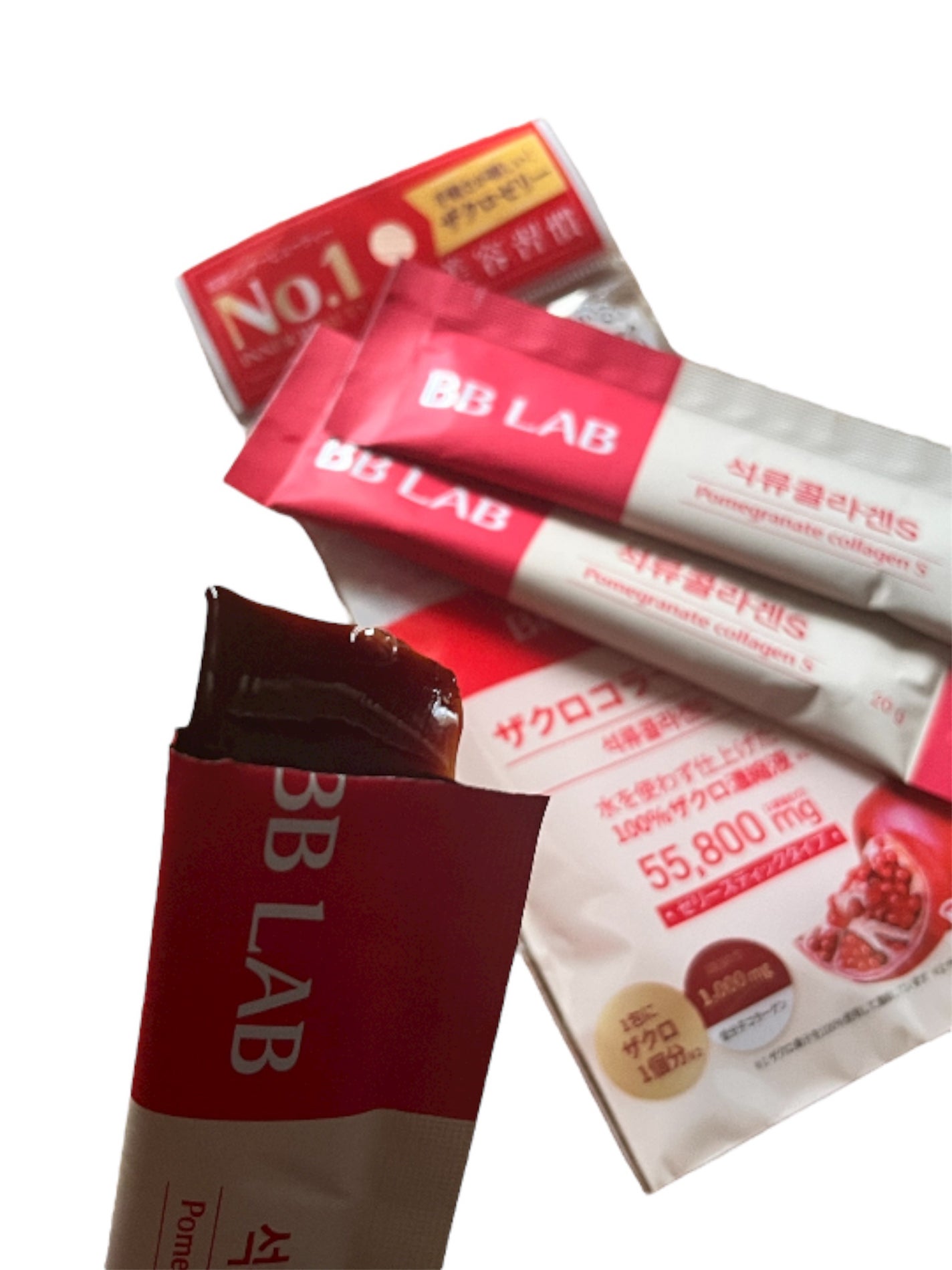 BBLAB ザクロコラーゲンS/Nutrione/食品を使ったクチコミ(3枚目)