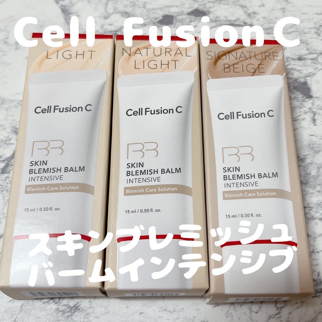 スキンブレミッシュバームインテンシブ/Cell Fusion C(セルフュージョンシー)/BBクリームを使ったクチコミ(1枚目)