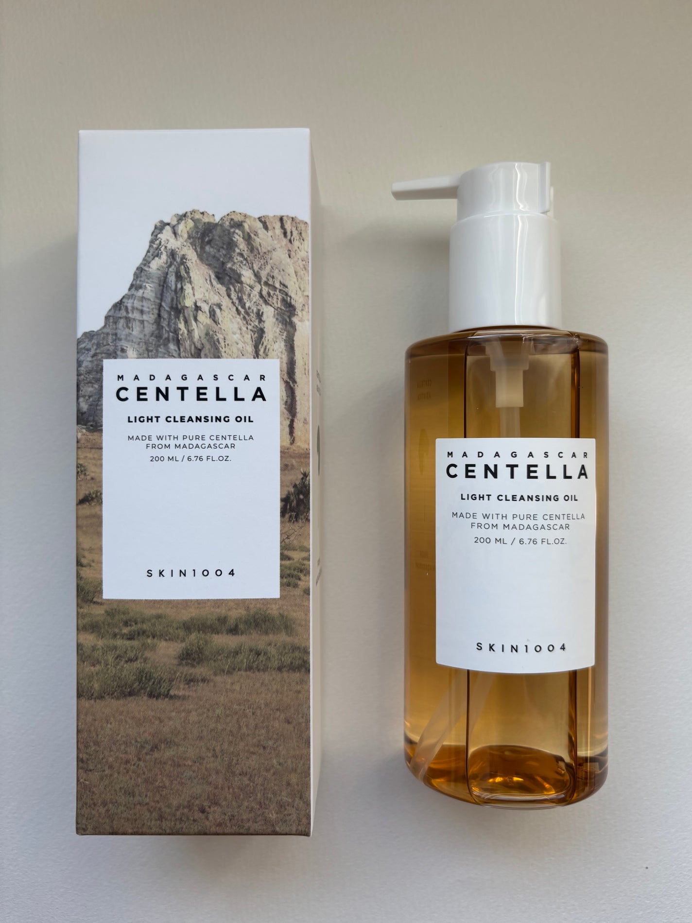 センテラ ライトクレンジングオイル/SKIN1004/オイルクレンジングを使ったクチコミ(1枚目)