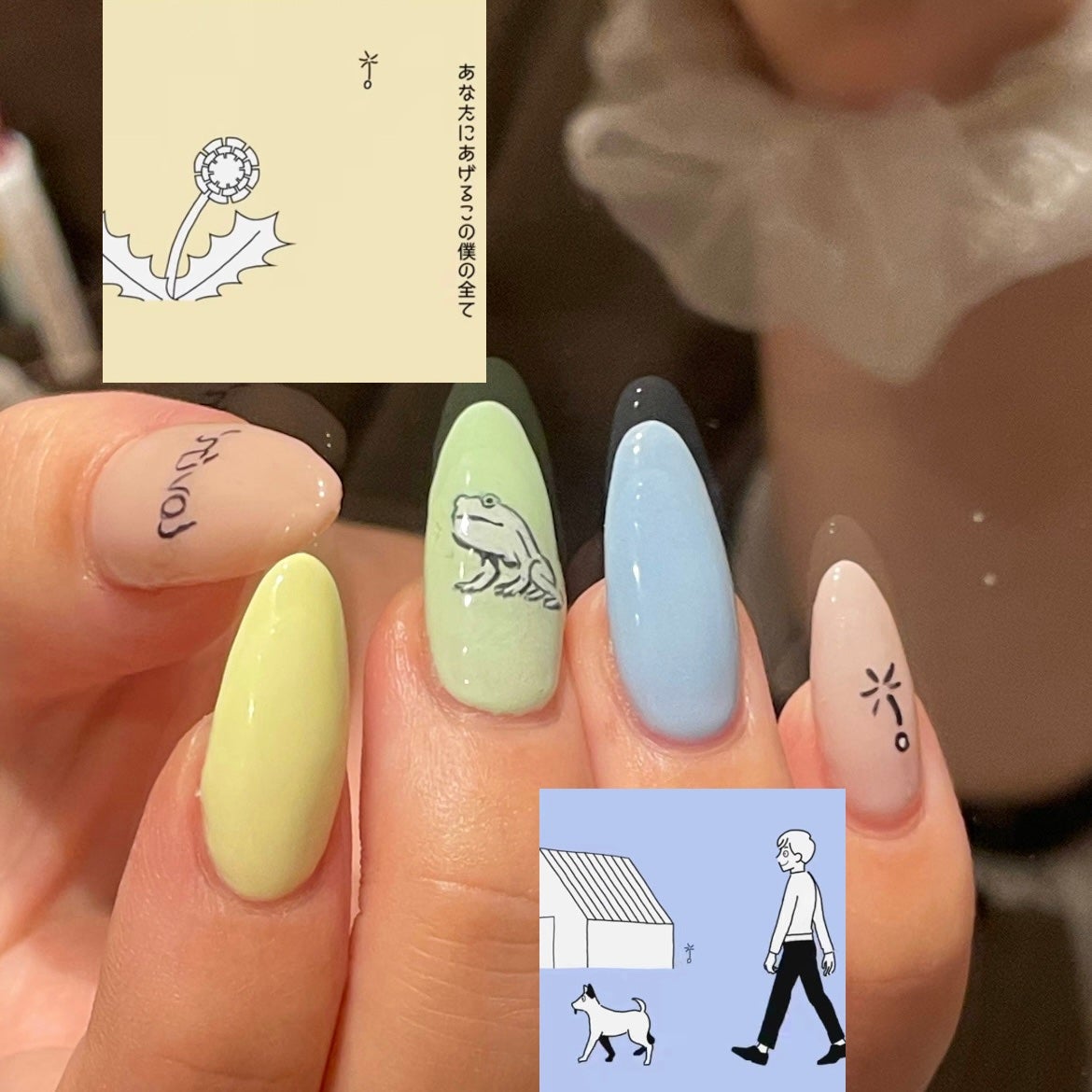 𐔌՞ . .՞ 𐦯 on LIPS 「🍏♫lovin'ねいる!いいね、保存嬉しいです🎶#ネイル#ジェ..」(2枚目)