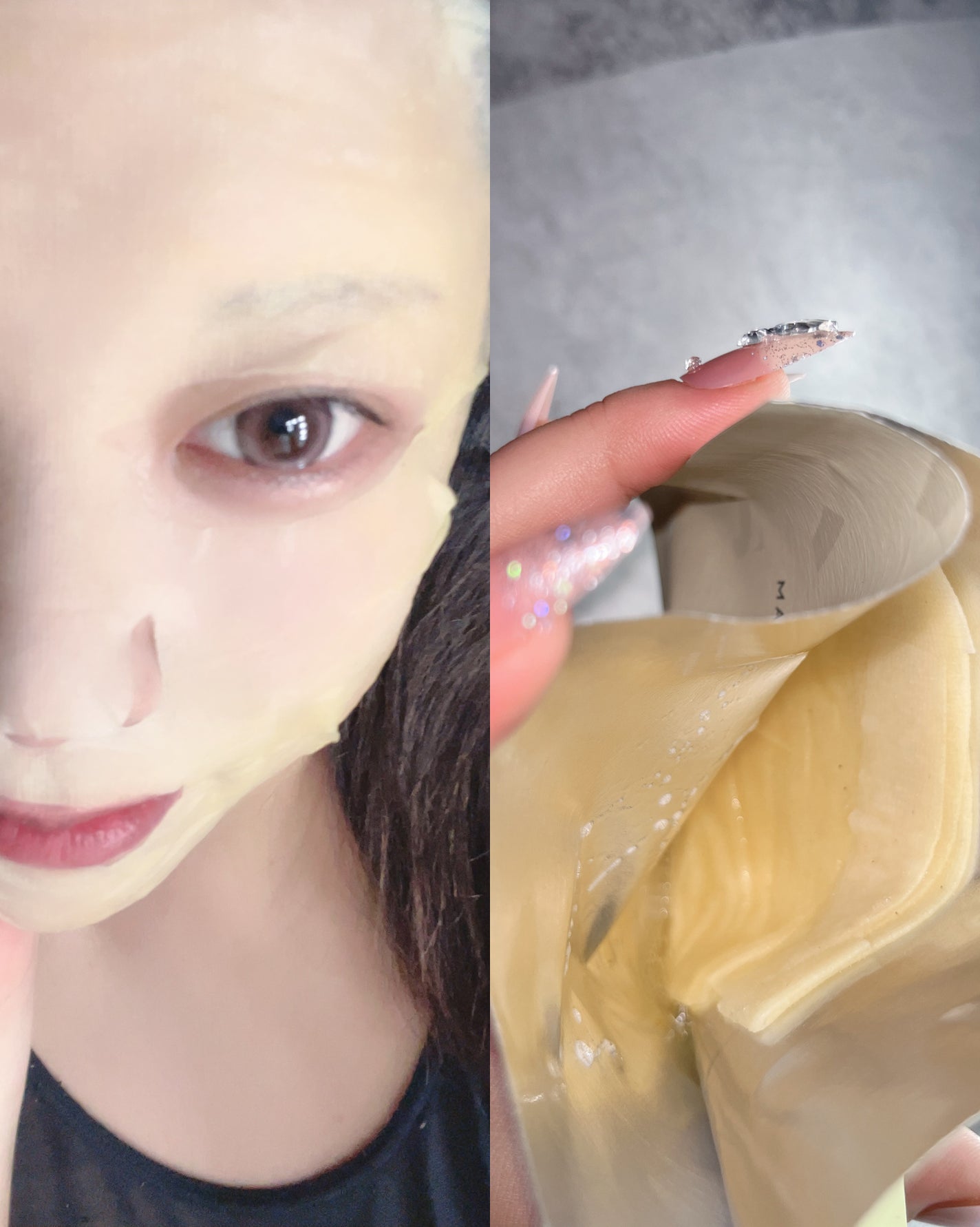 琉白 Vリッチアクアシートマスク/琉白(ルハク)/シートマスク・パックを使ったクチコミ(2枚目)