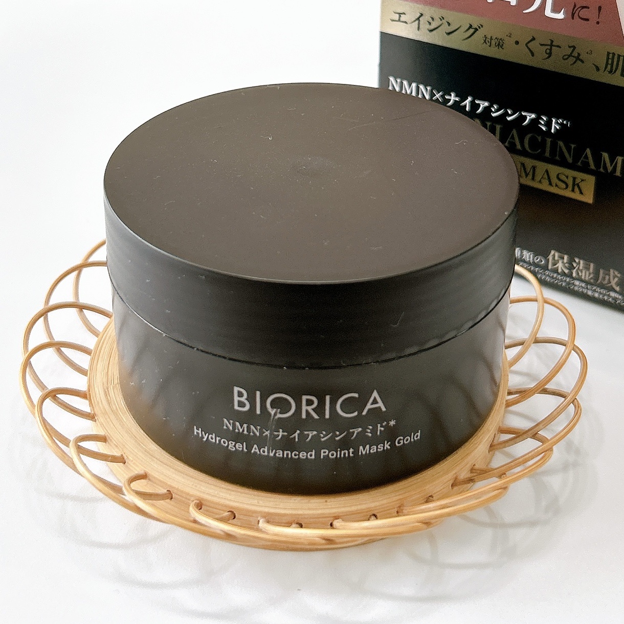 ビオリカ NMN＆ナイアシンアミド配合(＊1)  ハイドロゲルポイントマスク /ドウシシャ/シートマスク・パックを使ったクチコミ（1枚目）